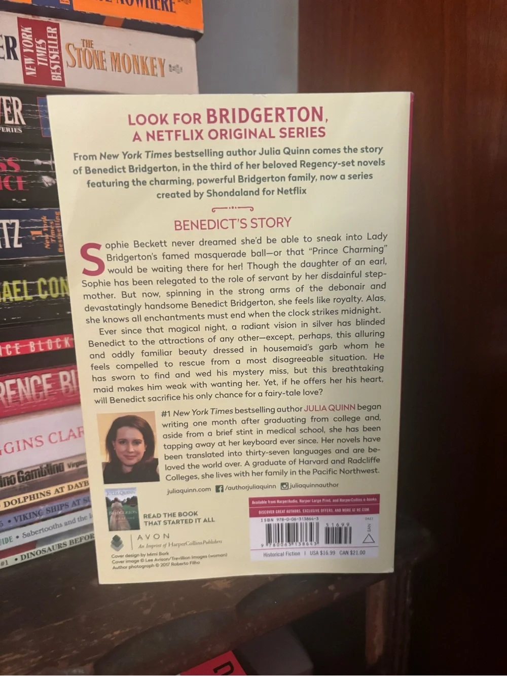 Bridgerton: An Offer From a Gentleman - Pink Paperback Novel by Julia Quinn